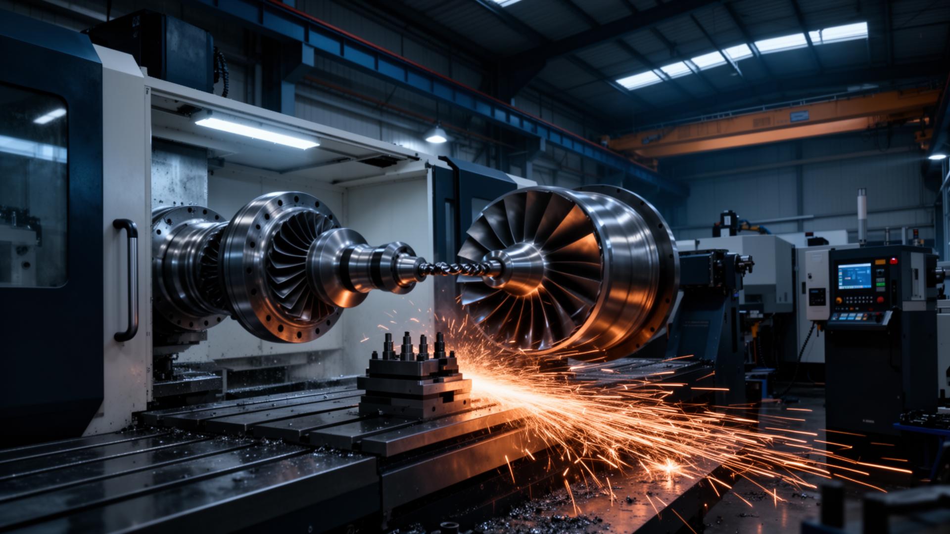 Modern manufacturing facility